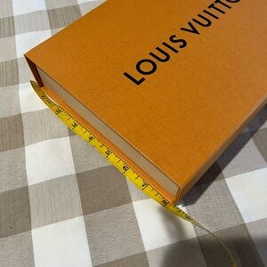 Orange and White Box with Blue Tab